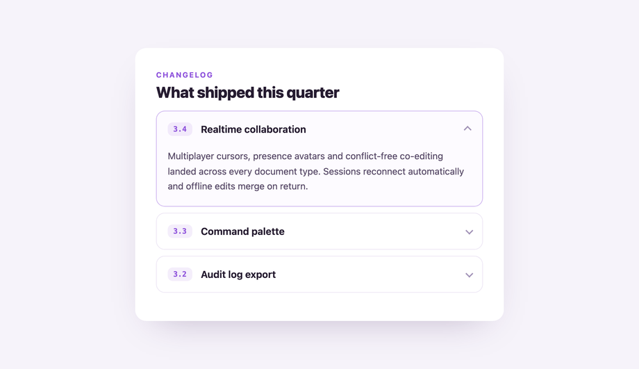 Smoothly Animated <details> Accordion — Transition height: auto in Pure CSS — preview
