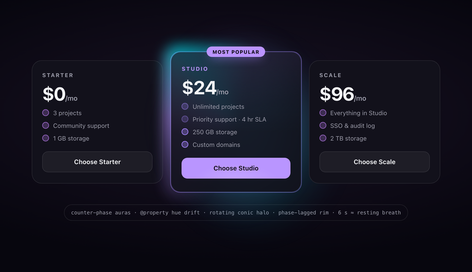 Ambient Breathing Glow — preview