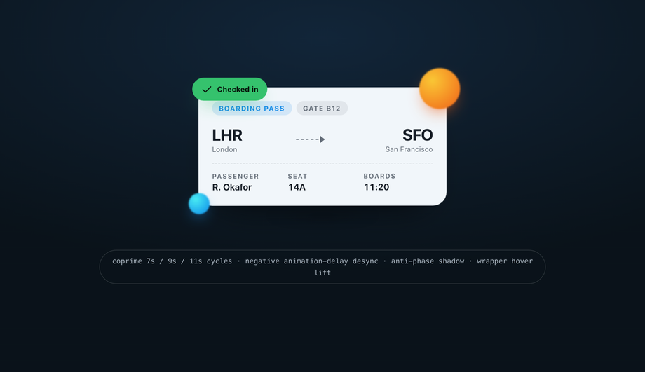 Floating Drift Idle — preview