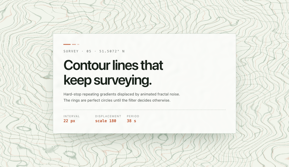 Topographic Contour Line Flow — preview