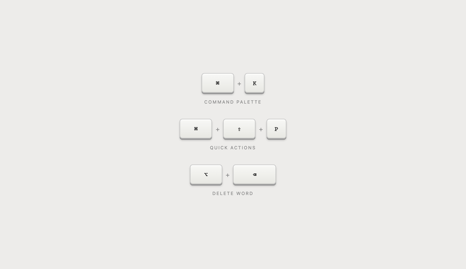 Keycap Shortcut — preview