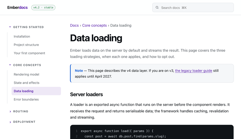 Documentation Article Chapter Nav — preview