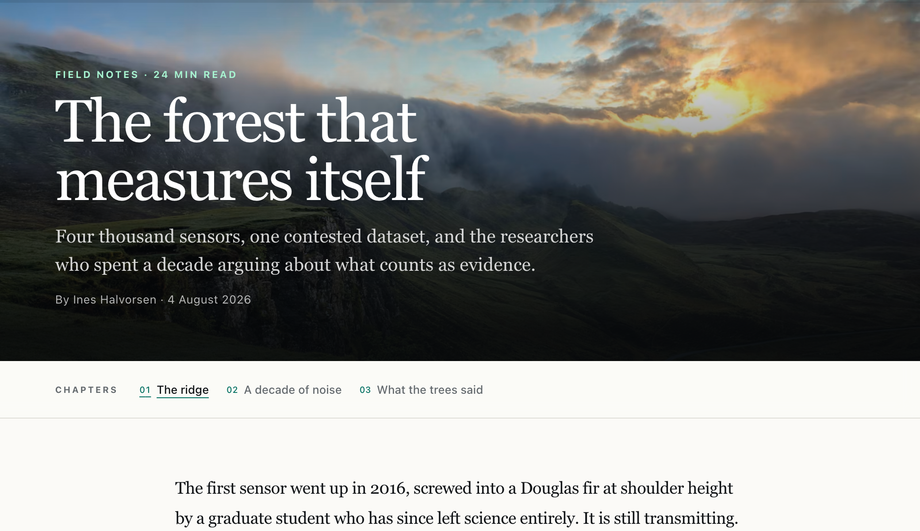 Long-Form Article Reading Progress — preview