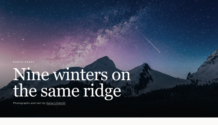 Photo Essay Long-Form Story — preview