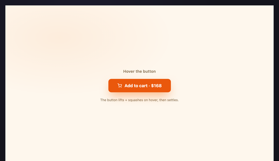 Button Hover Bounce — preview
