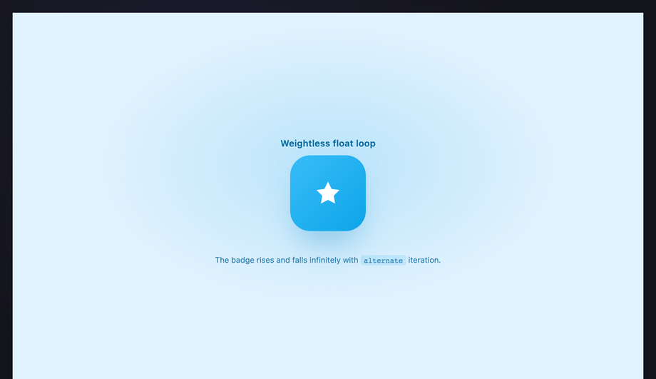 Floating Hovering Element — preview