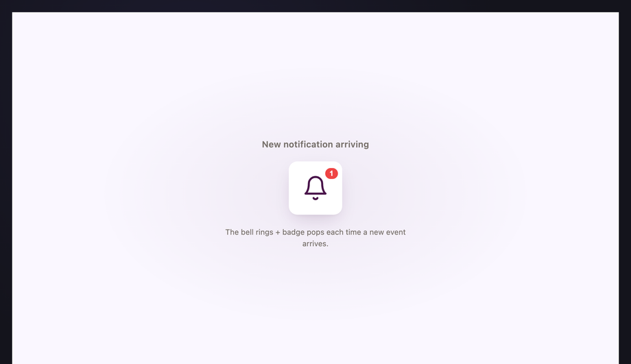 Notification Badge Pop — preview