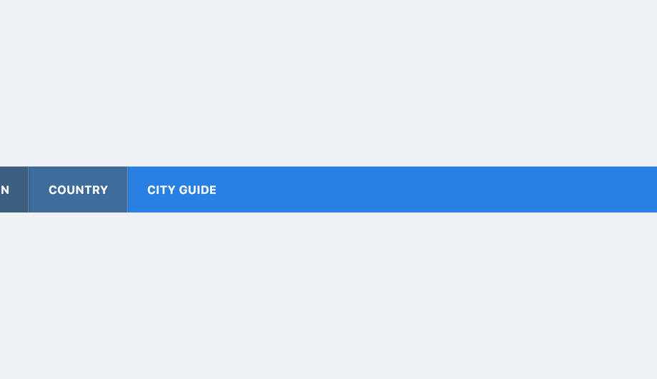 Full-Width Block-Style Segmented CSS Breadcrumb Bar — preview