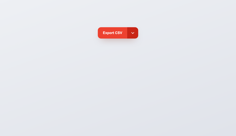 CSS Split Button with Anchor-Positioned Popover Menu (Popover API, No JS) — preview