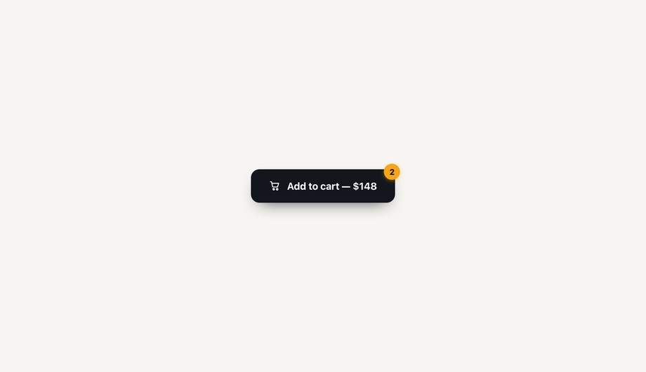 CSS Add to Cart Button — preview