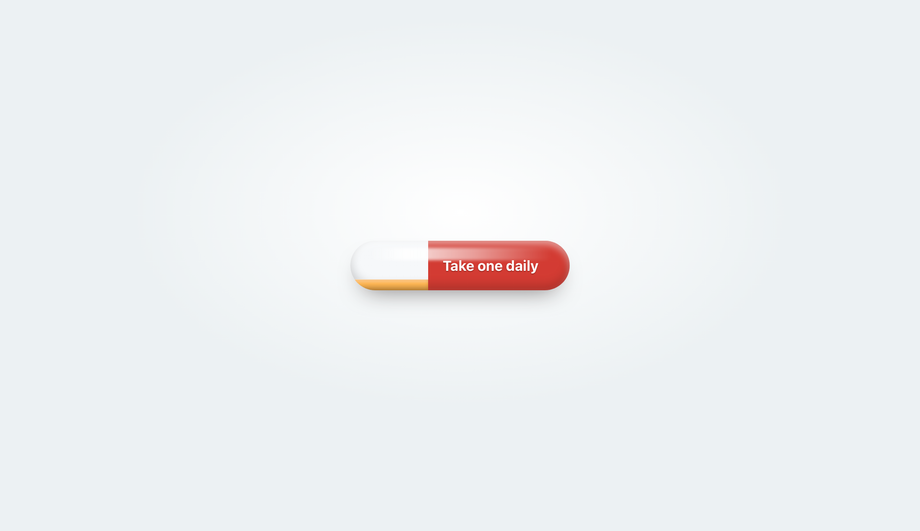 CSS Pharma Gel Capsule Button — preview