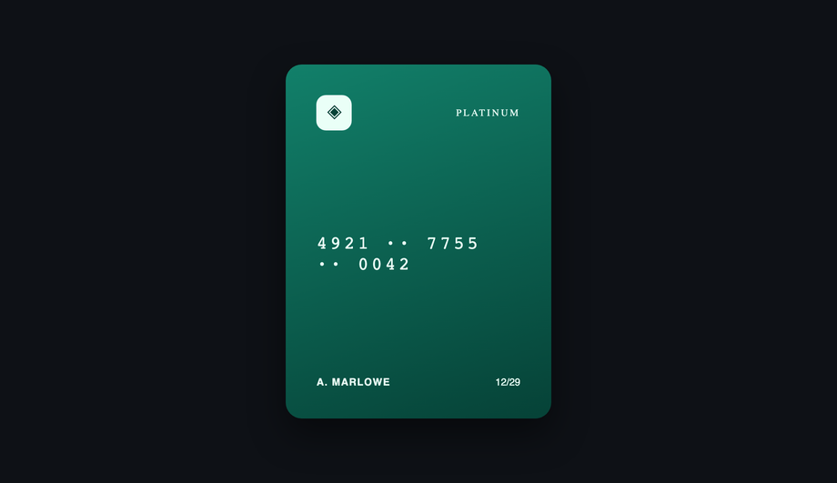 Flip Card — preview