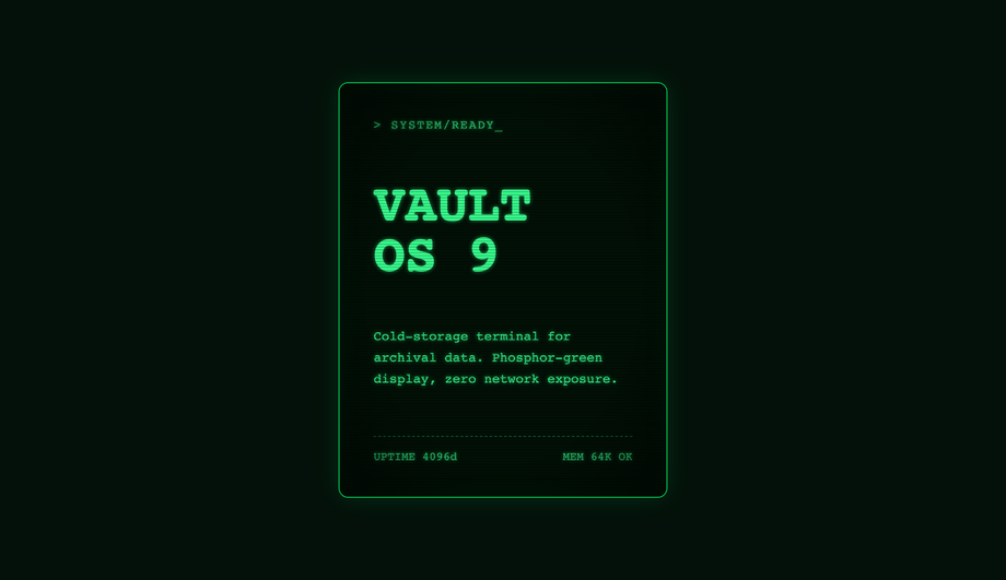 Scanline — preview