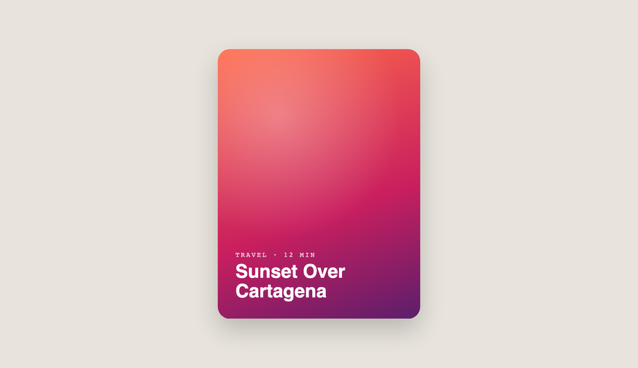 Slide Up Content — preview