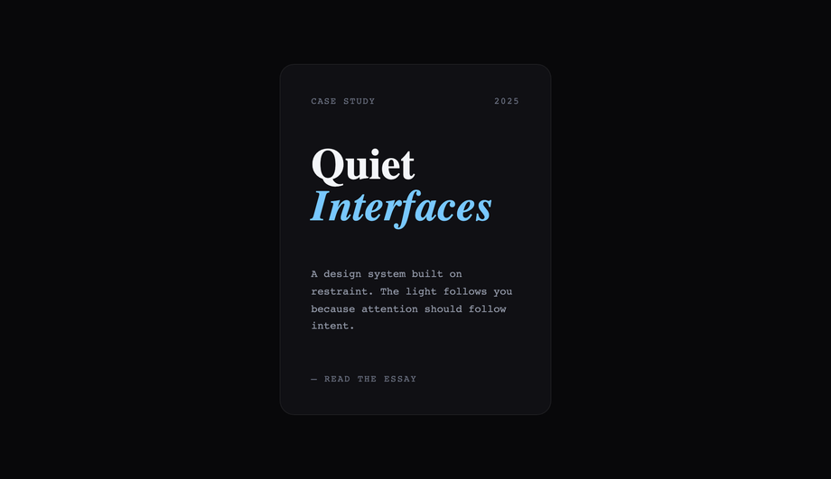 Spotlight — preview