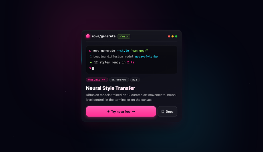Gradient Border Glow Card — preview