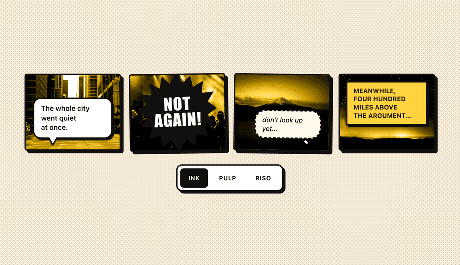 CSS Comic Book Speech Bubble — preview