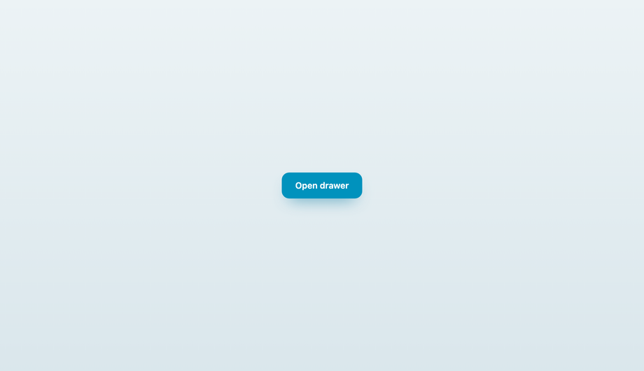 Drawer Close Button with Native dialog Element — preview