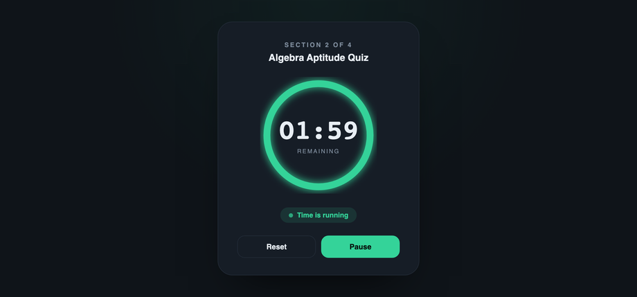 Circular Progress & Activity Timers (SaaS/Fitness/EdTech) — preview