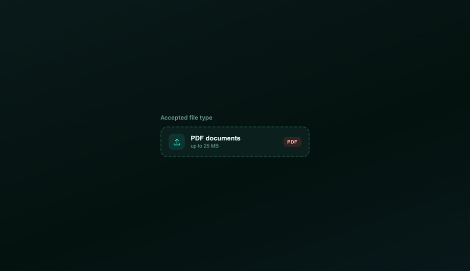 CSS File Type Media Uploader Dropdown — preview