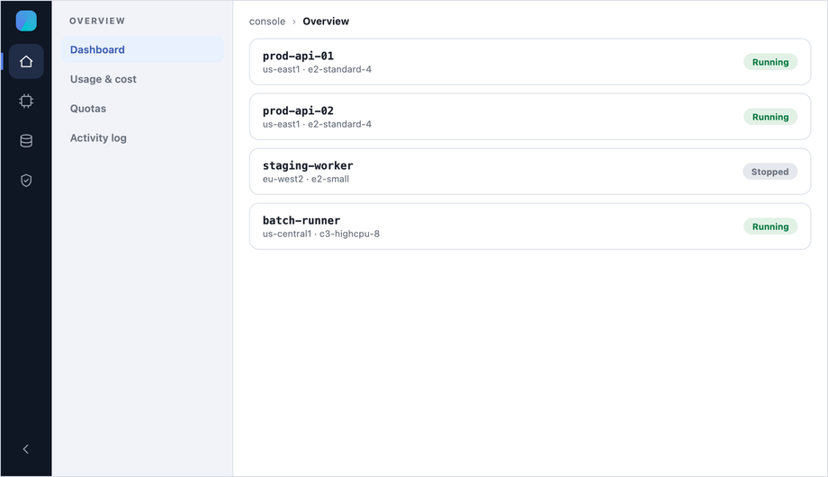 Multi-Level Nested Sidebar Layout — preview