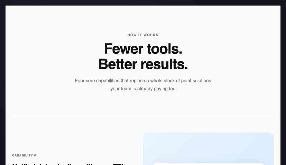 CSS Animated Feature Cards Scroll Reveal — preview