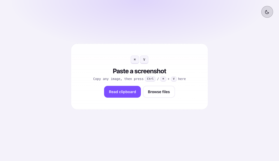 Clipboard Image Paste Upload — preview