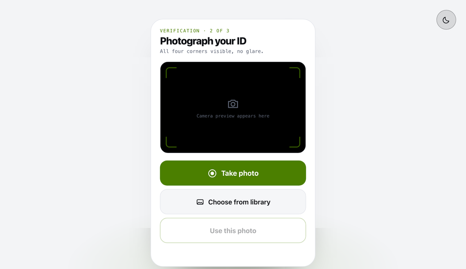 Mobile Camera Capture Upload — preview