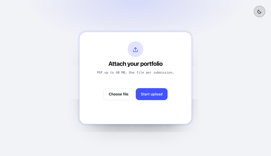 Upload Success Error Retry States — preview