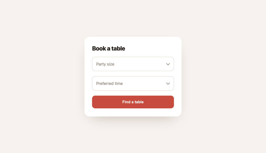 CSS Floating Label for Select Dropdowns — preview