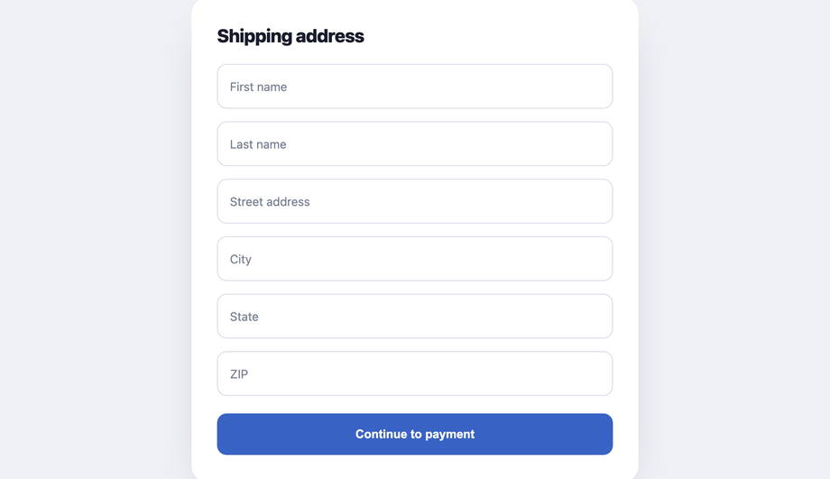 Multi-Column Form Grid with Floating Labels (CSS Grid) — preview