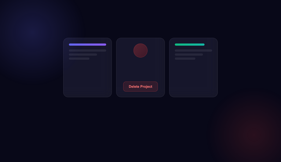 Frosted Glass Modal Popup — preview