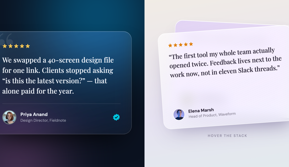 Glassmorphism Testimonial Card Codepen — preview