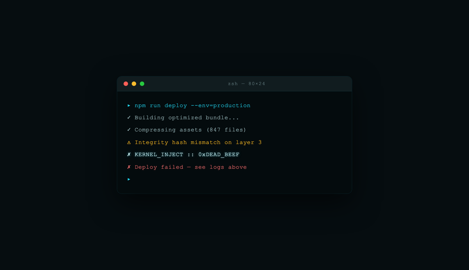 Hacker Terminal Glitch — preview