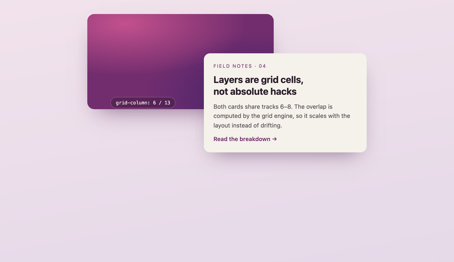 Card Stack Overlay — preview