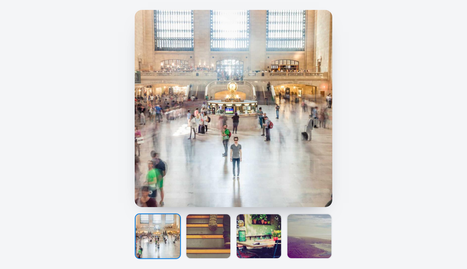 E-commerce Product Gallery Carousel — preview