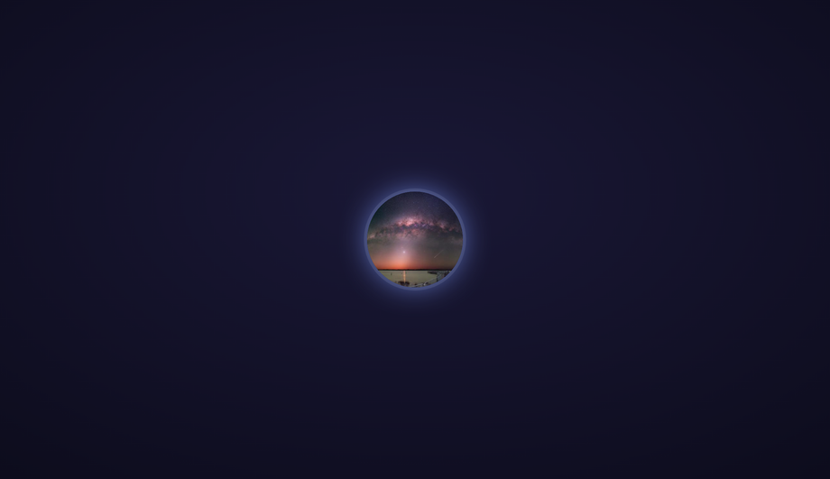 CSS Radial Orbit Image Gallery — preview