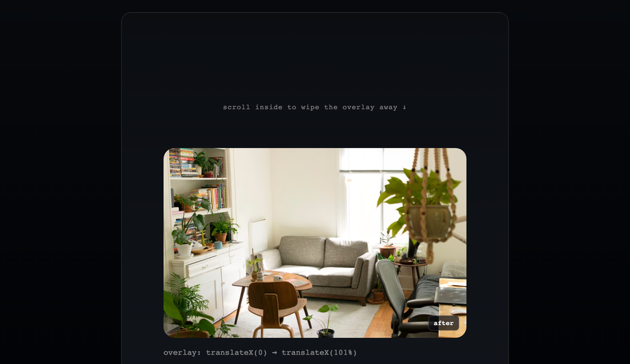 Before After Slider Wipe Reveal — preview