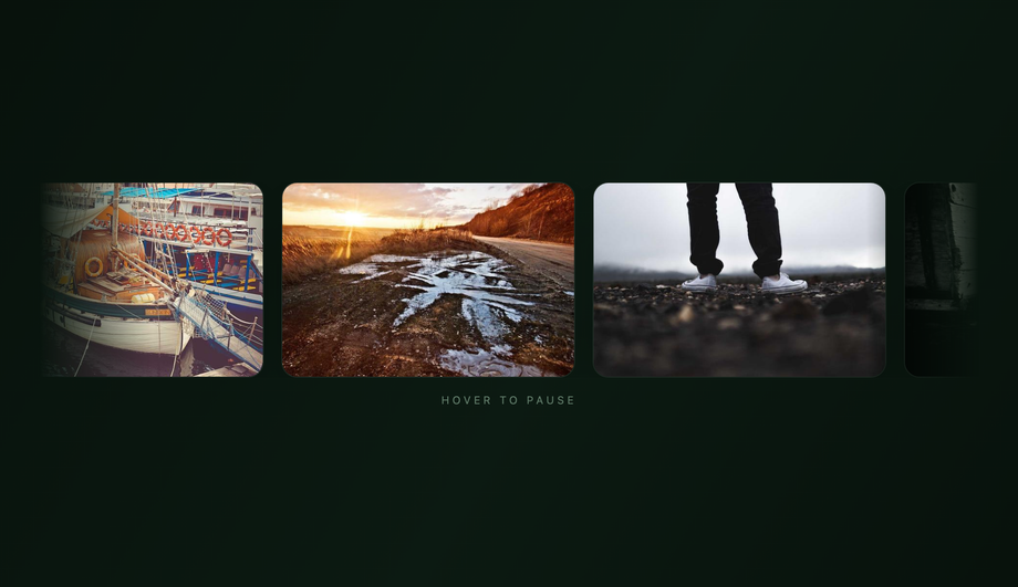 Automatic Infinite-Loop Banner Slider — preview