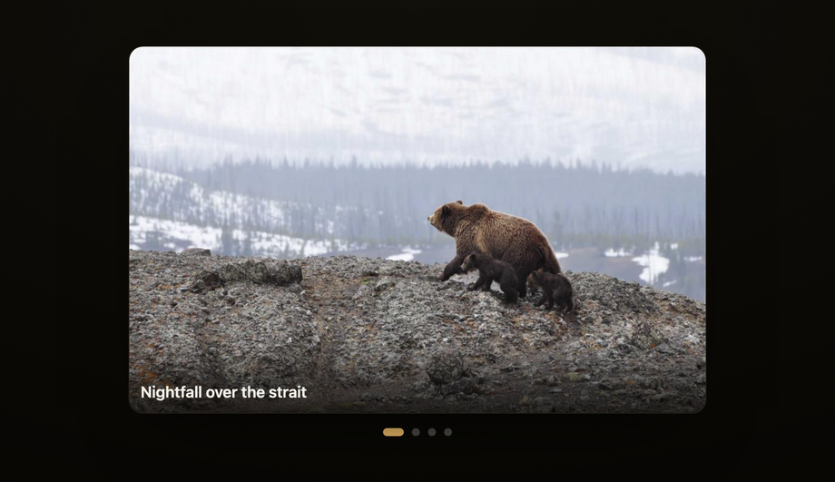 Fade & Blur Cinematic Transition Slider — preview