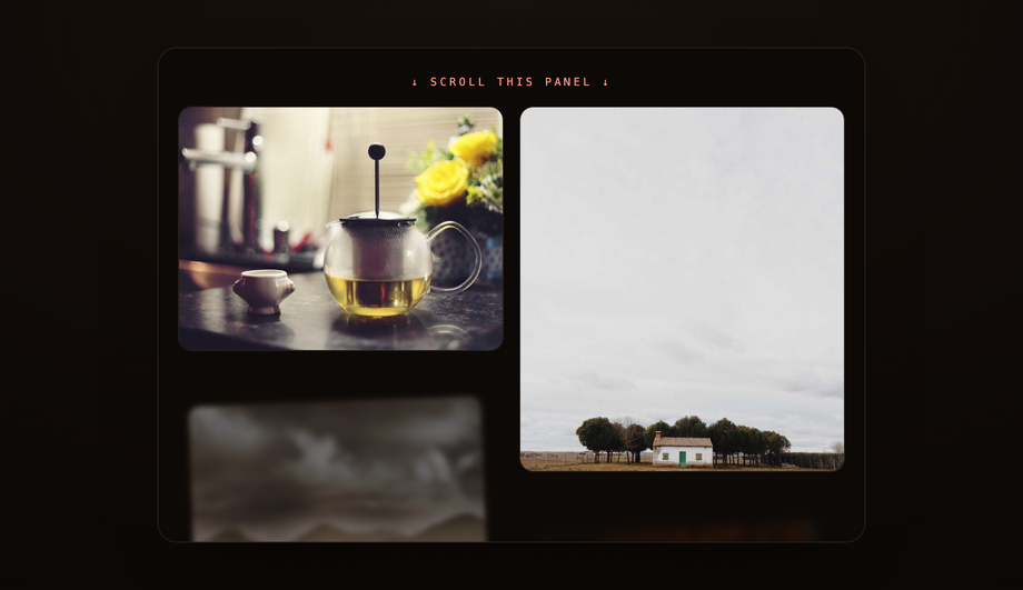Scroll-Driven Viewport Timeline Gallery — preview