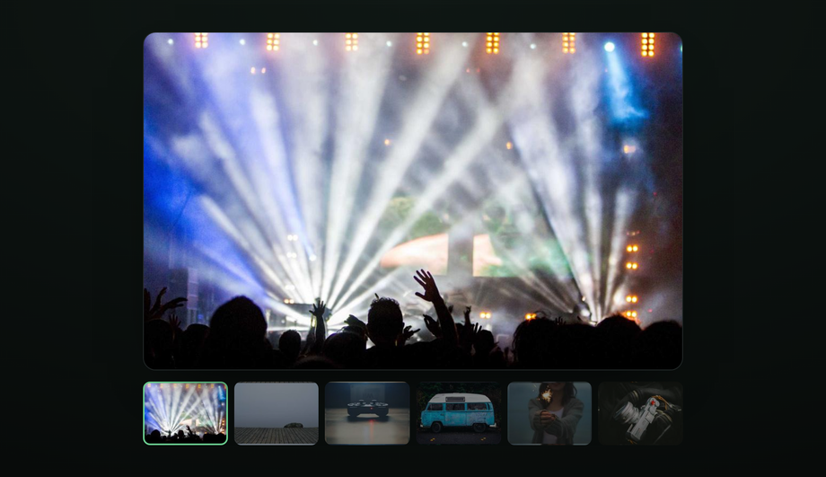 Thumbnail Grid Pagination Slider — preview