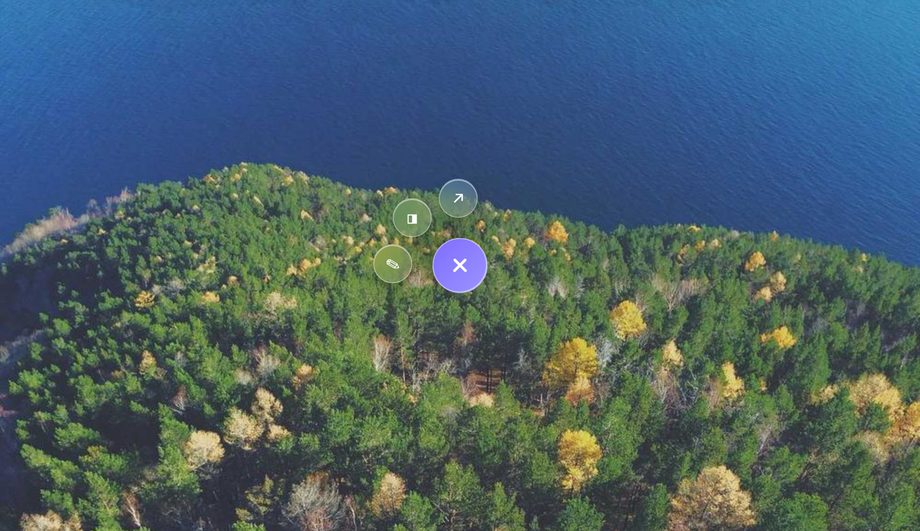 Liquid Glass Floating Action Button (FAB) — preview