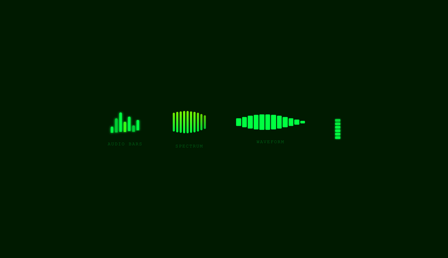 CSS Wave Bars Audio Loader — preview