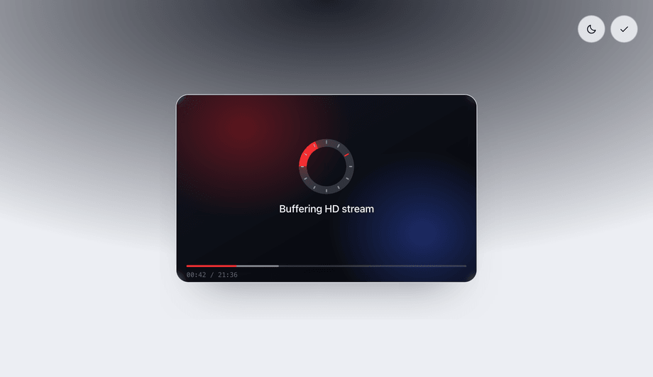 Video Streaming Buffering Loader — preview