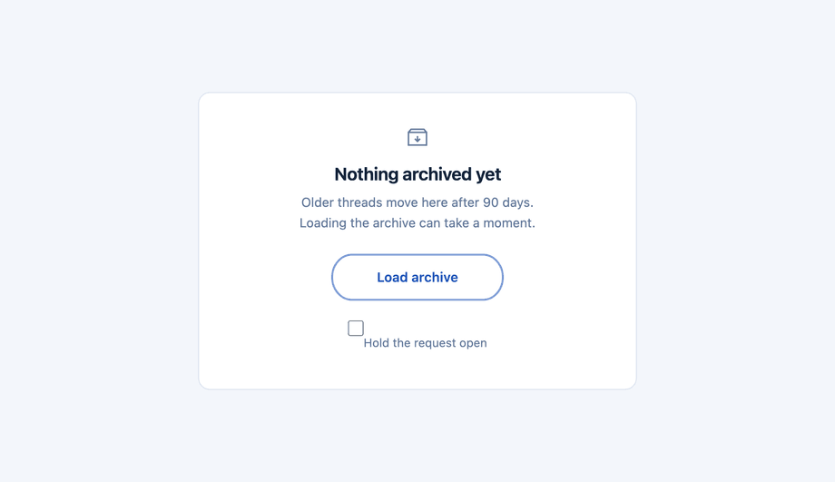 Ghost Outline Loading Button — preview