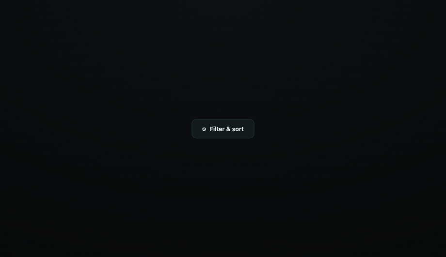 Advanced Filter & Sorting Panel — preview