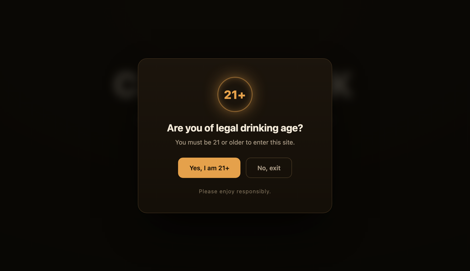 Age Verification Gate — preview