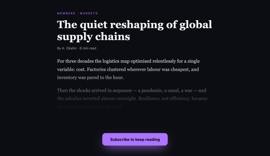 Paywall / Content Lock Blur — preview