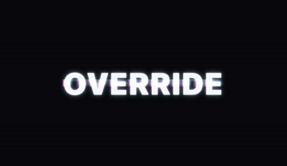 Neon Glitch Cyberpunk Text — preview